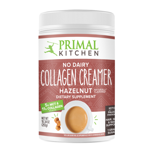 What's Inside No Dairy Hazelnut Collagen Creamer