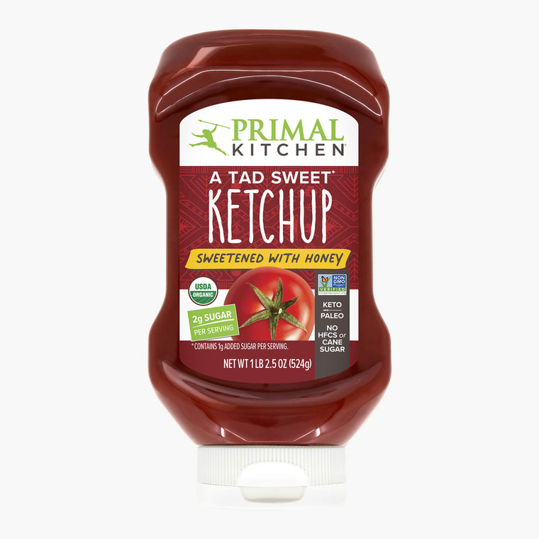 A Tad Sweet Squeeze Ketchup - Sweetened with Honey